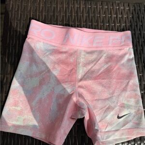 Nike Pro Pink Athletic Shorts